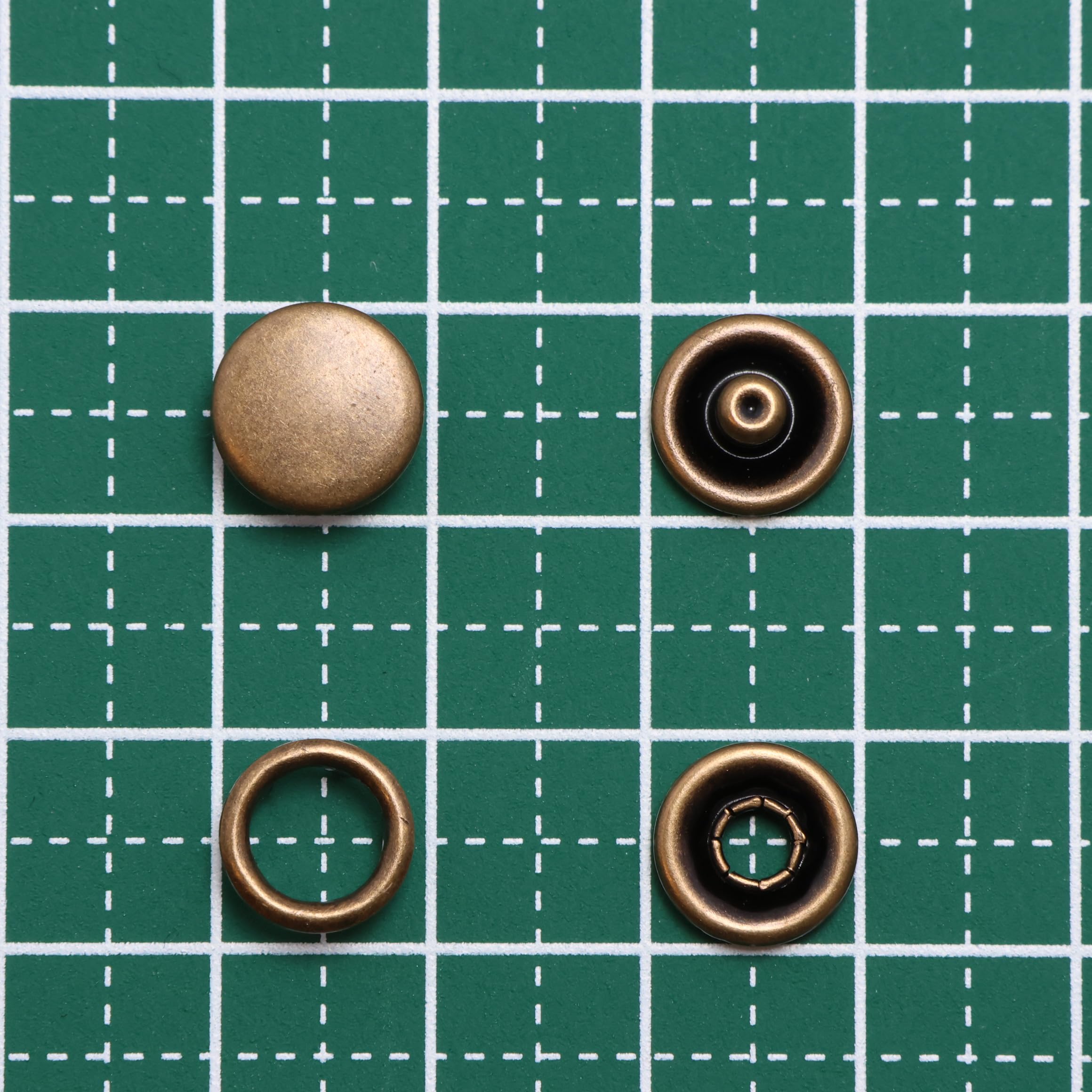 Amazon.co.jp: KUKU工房 スナップボタン 10mm 50組セット